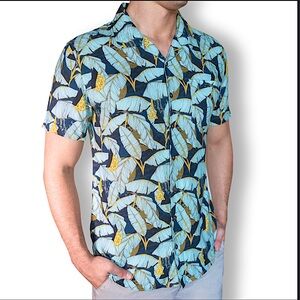 The Magic City Button Up Shirt by Baja Llama Size Medium